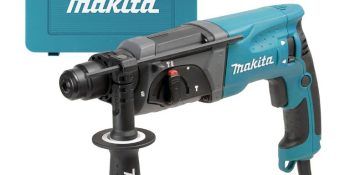 перфоратор Makita SDS-plus, 780 W, 2.4 J, 0-4500 уд./мин, HR2470